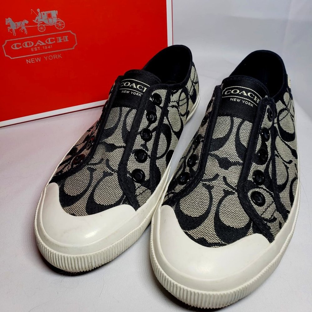 Coach *Korrin Low Top Slip-On A4278 sneakers SZ 6.5M